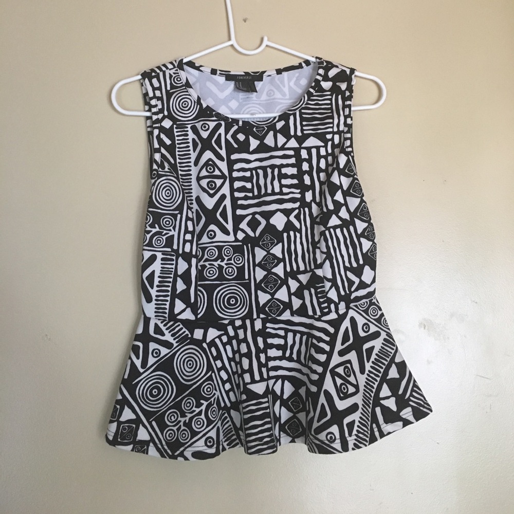 Tribal print forever 21 shirt!