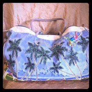 Super fun Caribbean soul overnite bag.