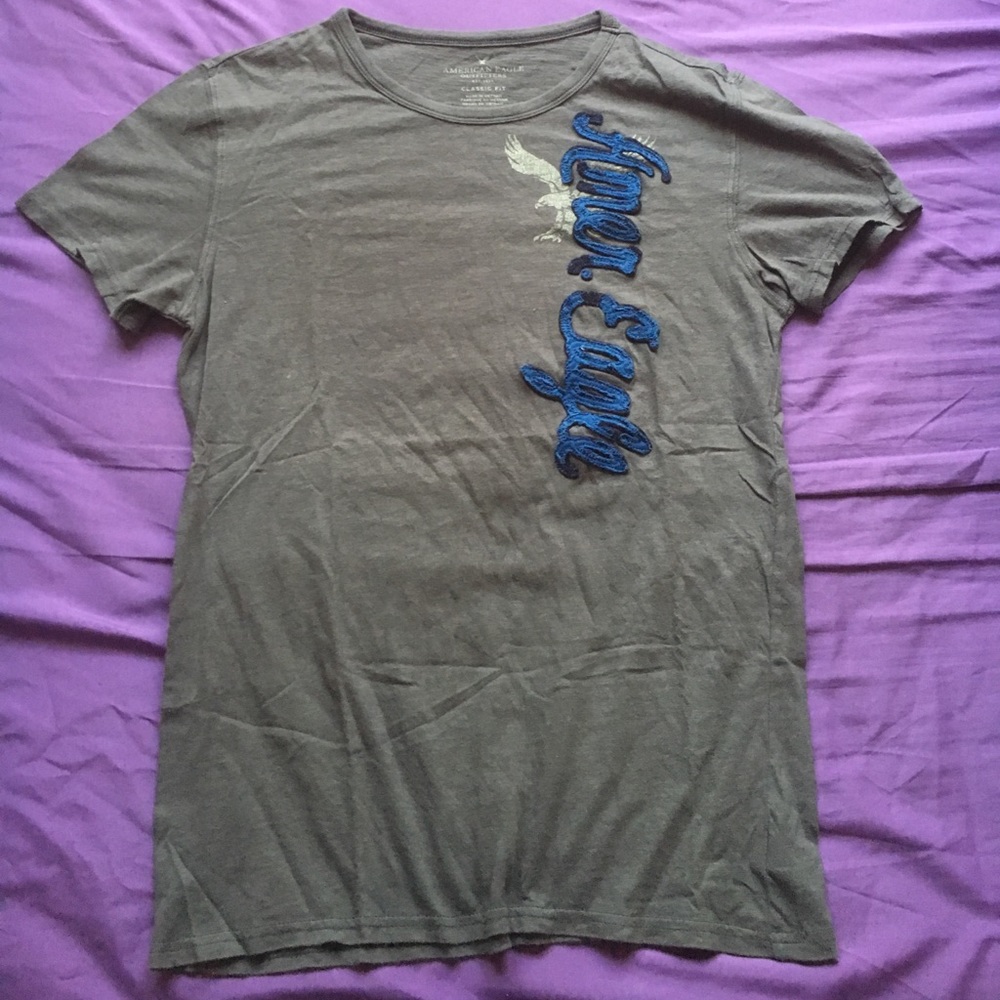 American Eagle Small Grey