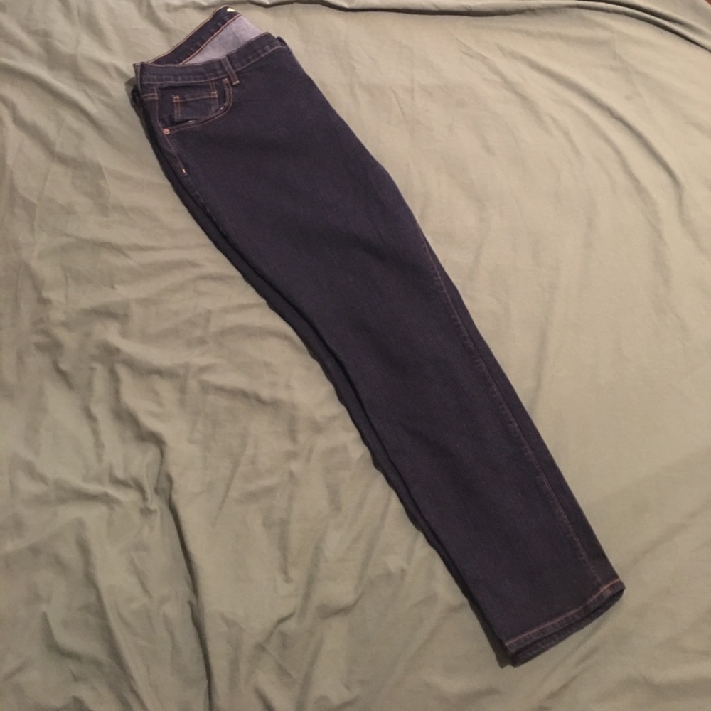 SOLD   Navy "The Sweet Heart" Jeans Size 20 - Picture 3 of 8