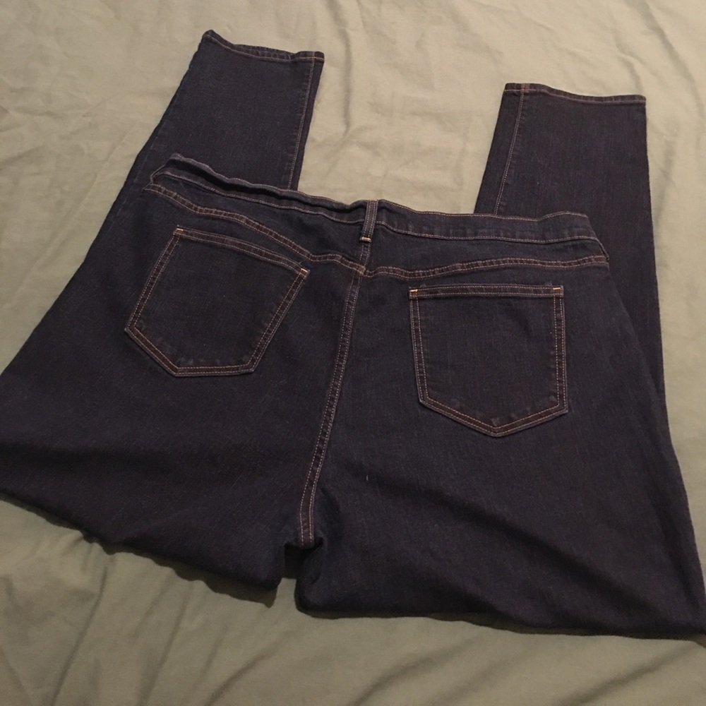 SOLD   Navy "The Sweet Heart" Jeans Size 20 - Picture 4 of 8