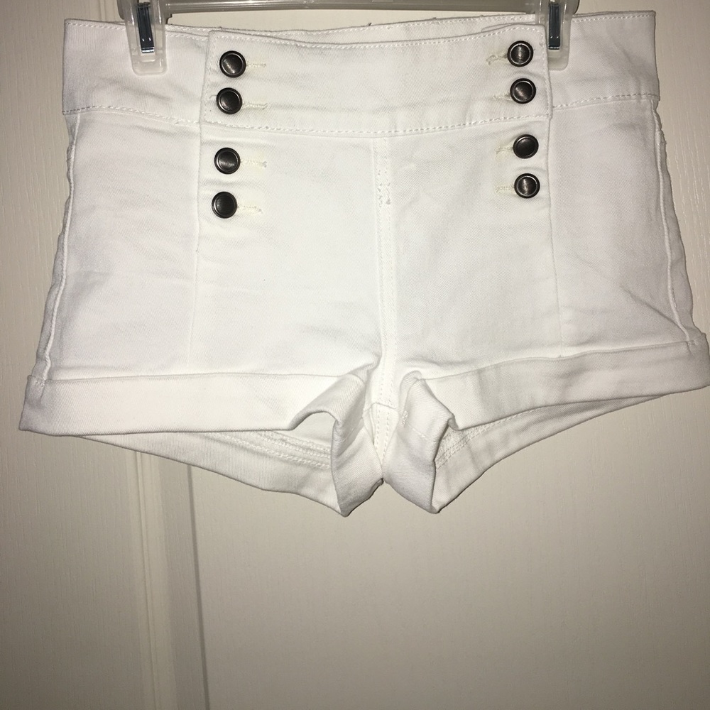 High waisted shorts