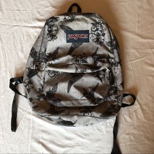 Janport grey backpack
