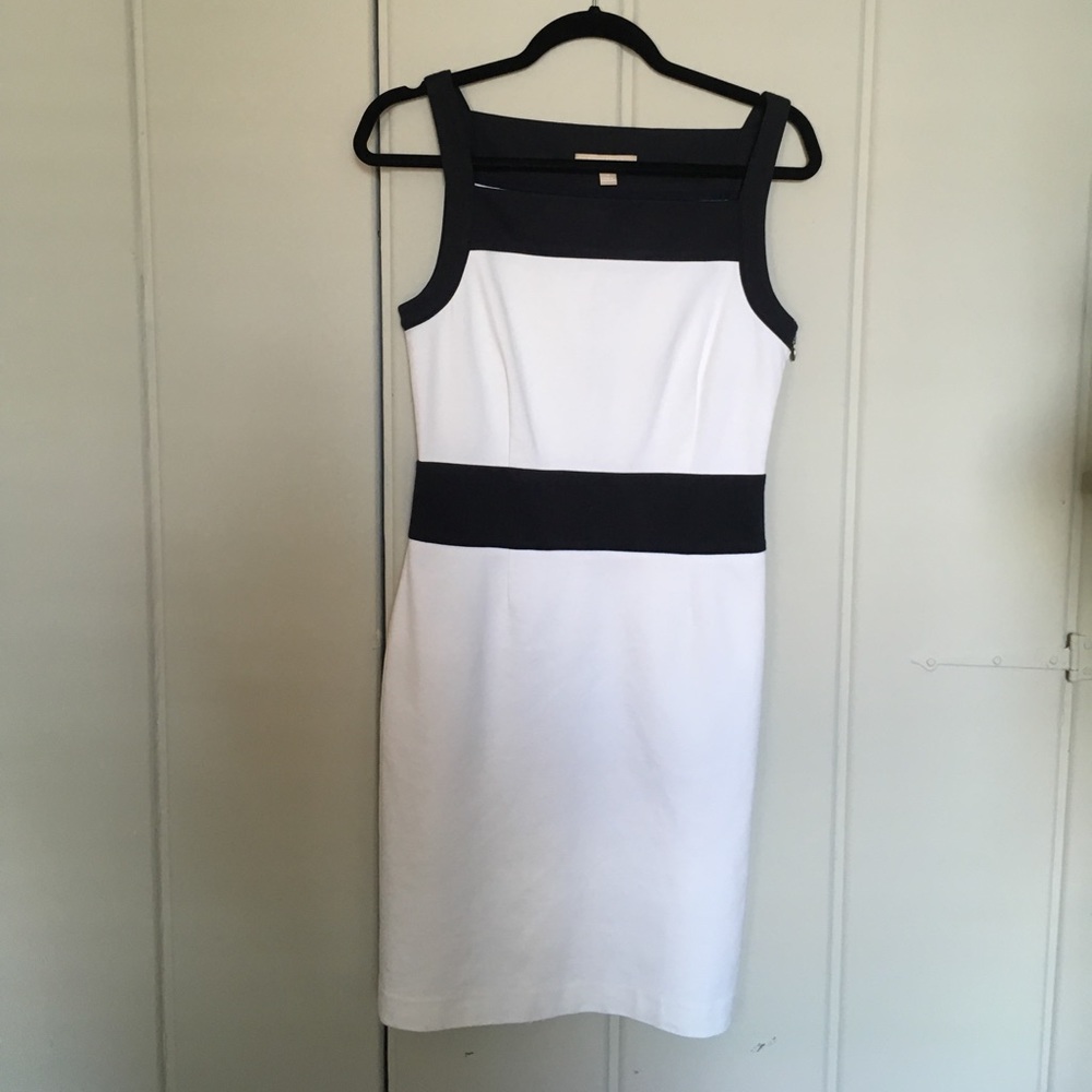 *FIRM* Banana Republic Black and White Dress