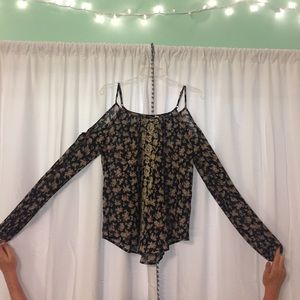 Off The Shoulder Floral Top!