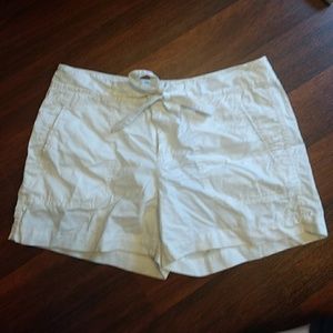 Loft White Shorts