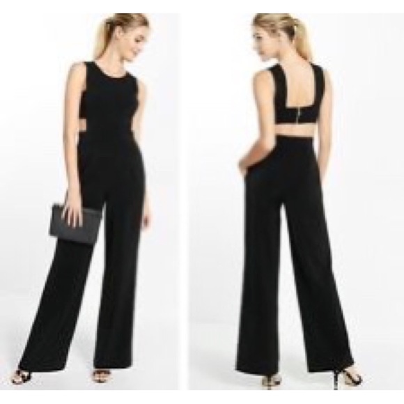 express wide leg jumpsuit