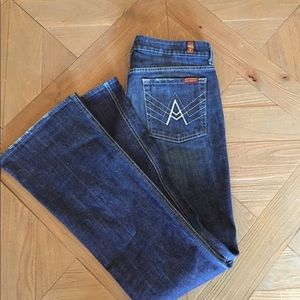 Flare 7 for all Mankind jeans