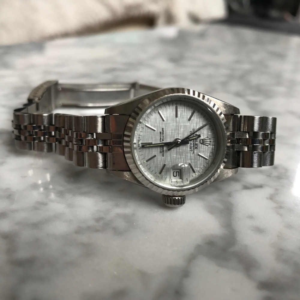 Vintage 1976 SS Rolex Lady-Datejust 26mm