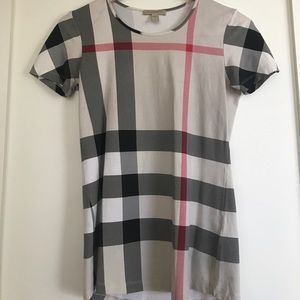 Burberry cotton circle neck top