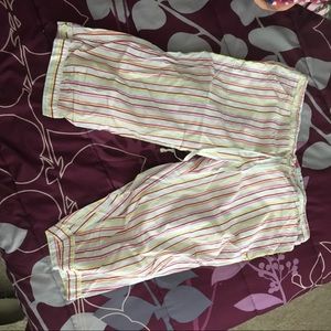 Victoria Secret PINK women's capri pajama pants.