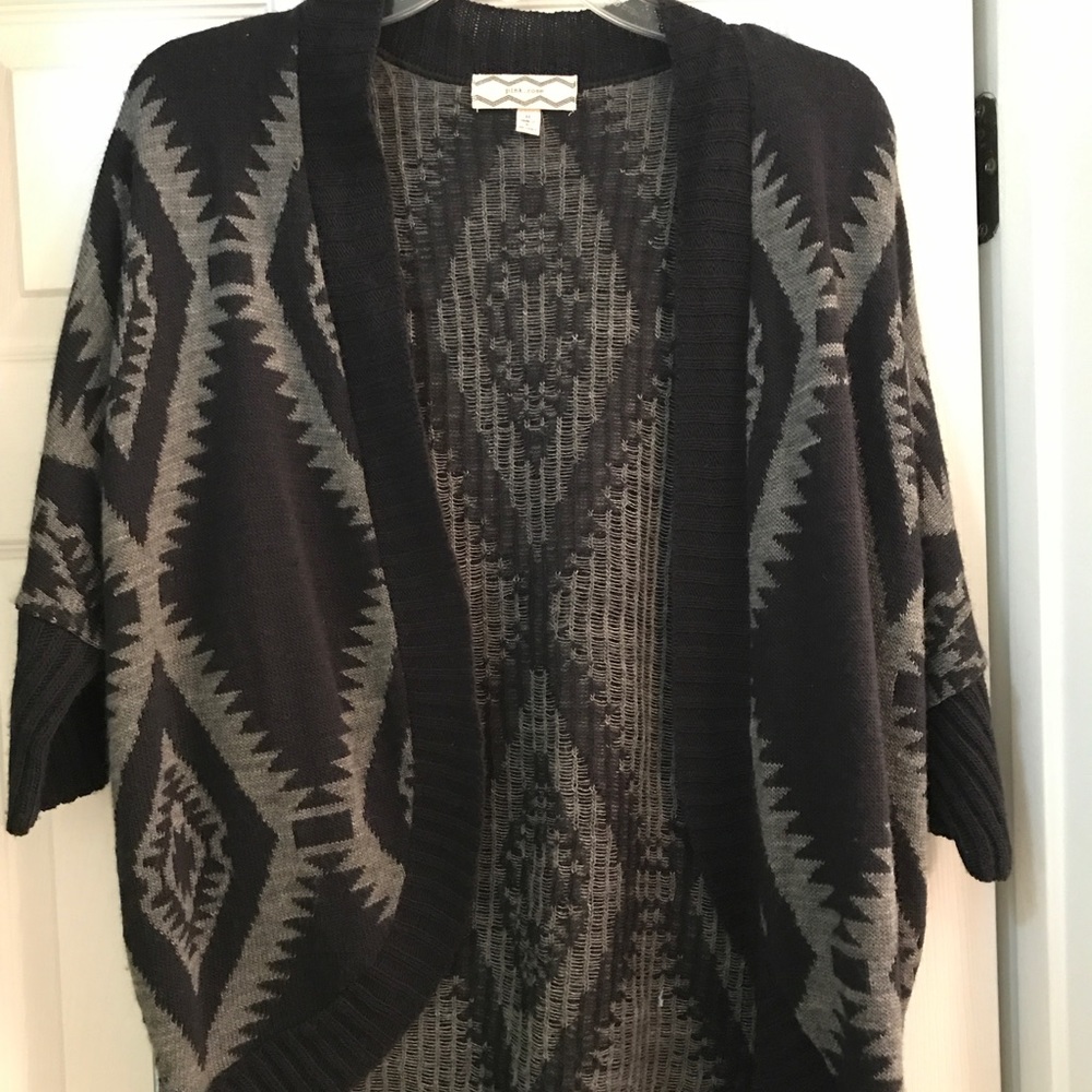 Printed Cardigan sweater