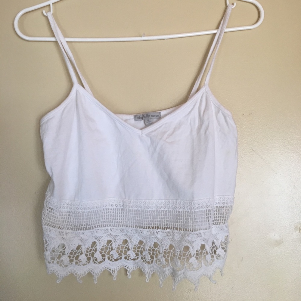 Charlotte Russe cropped tank!