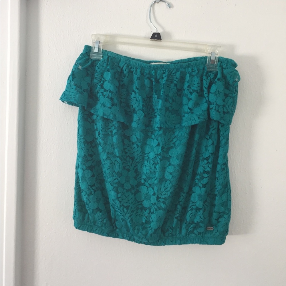 Aeropostale strapless top