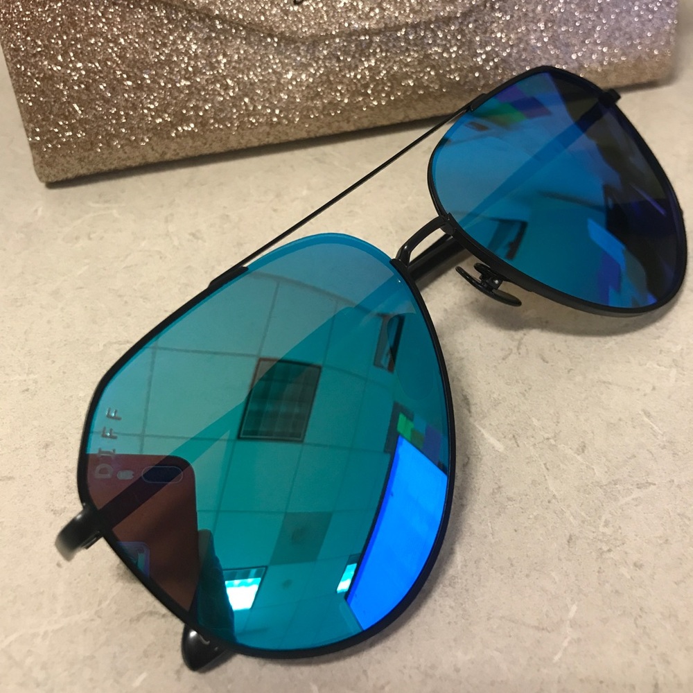 Diff Eyewear James Decker in Blue