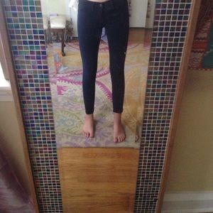 Navy jeggings