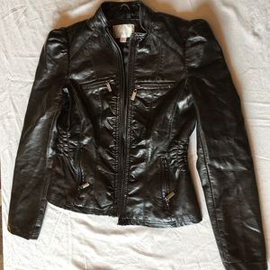 Leather jacket