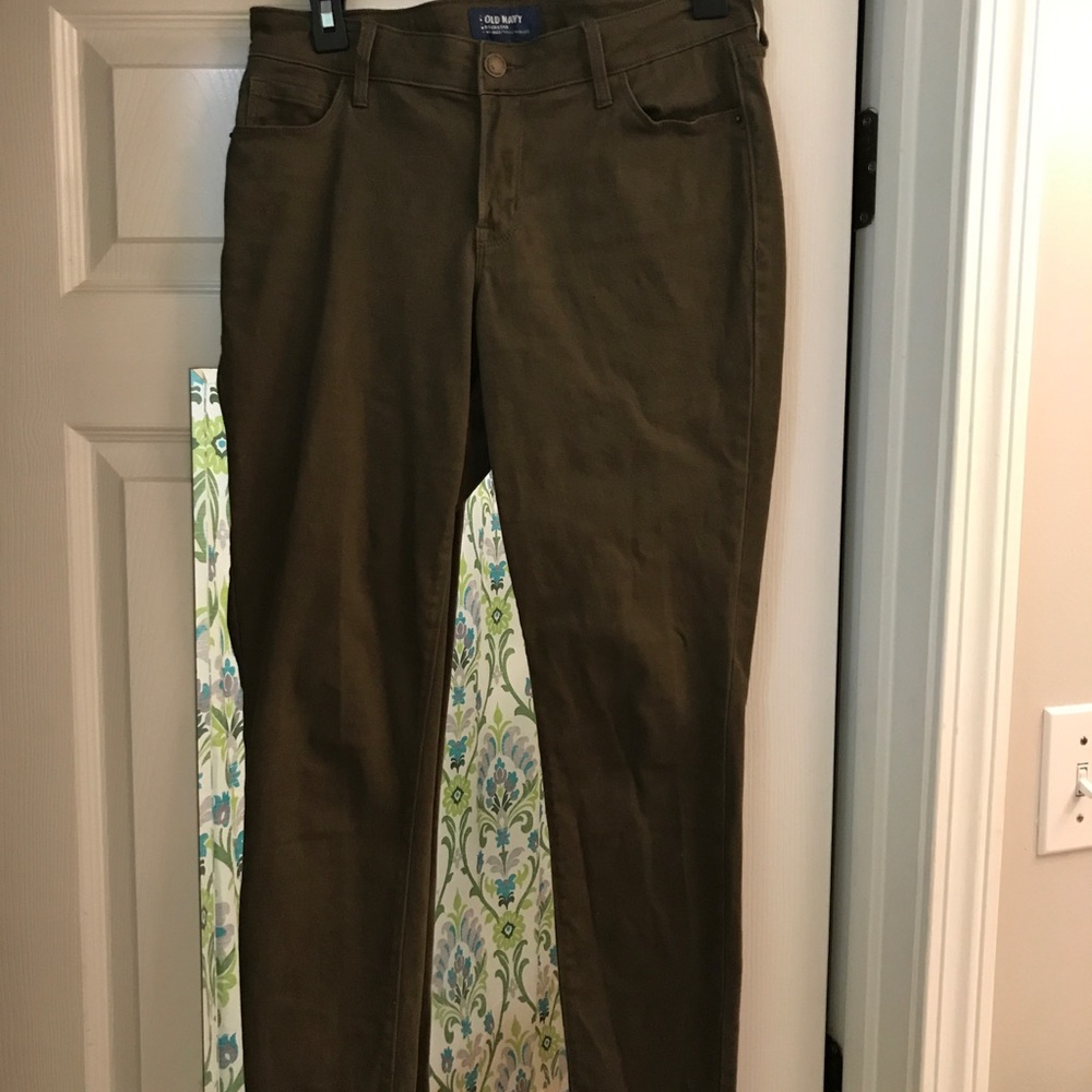 Olive Green Pants
