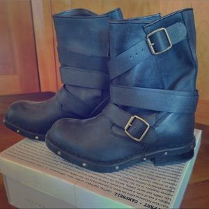 Jeffrey Campbell Brit Wrap Strap Boot