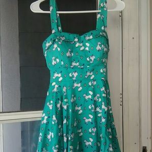Ixia Fox dress sz Small (2-4) PinUp style