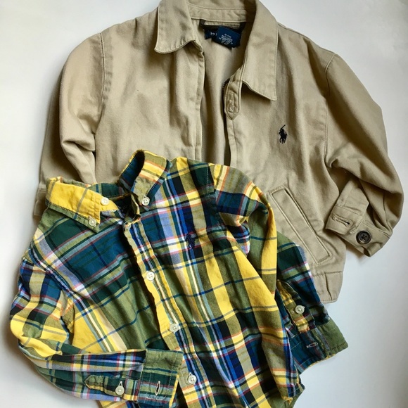 Polo Ralph Lauren Other - Polo By Ralph Lauren jacket & button down shirt