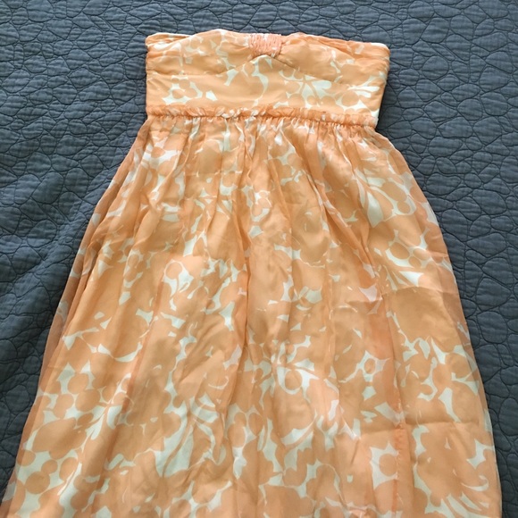 J crew peach dress - Picture 3 of 5