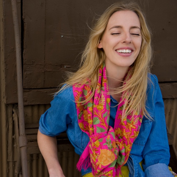 ❤️Hand Crafted Cashmere With Embroidery Shawls❤️