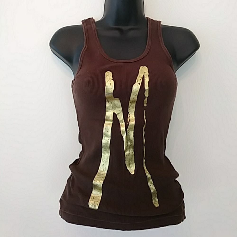 Marciano Brown Tank Top