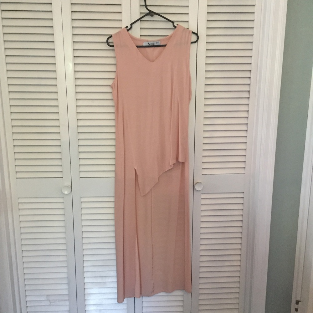 Pink Asymmetrical Top