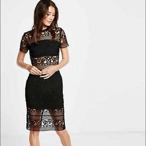 Express crochet 2 piece set (skirt and top)