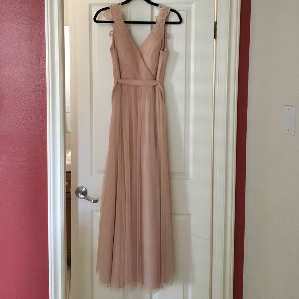 BHLDN pippa dress size 2 in aurora pink
