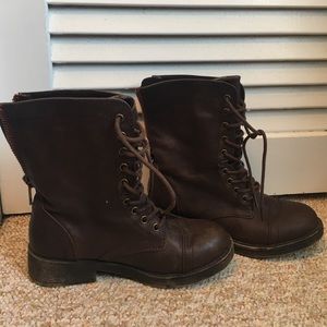 Madden Girl Combat Boots