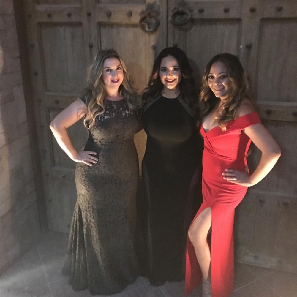 Red dress
