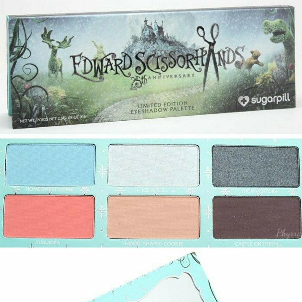 ISO Sugarpill Edward Scissorhands palette