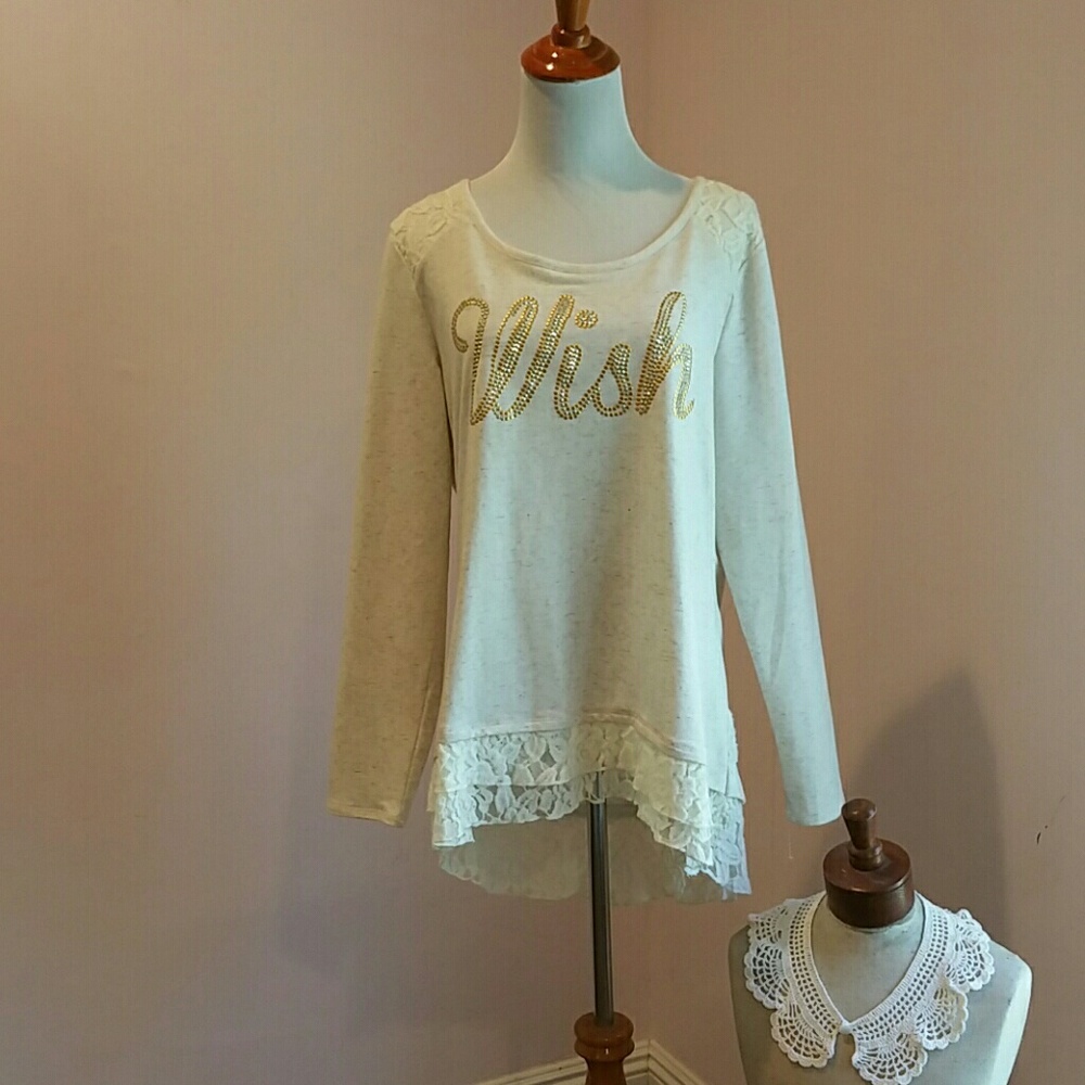 STYLE & CO  TUNIC WISH LG