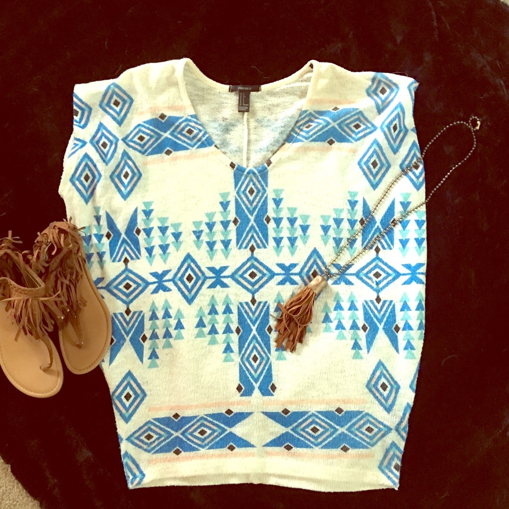 Aztec top