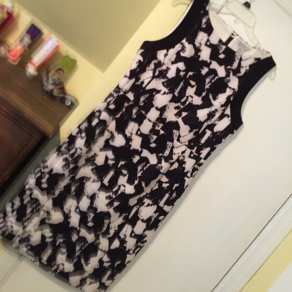 Dressy black and white