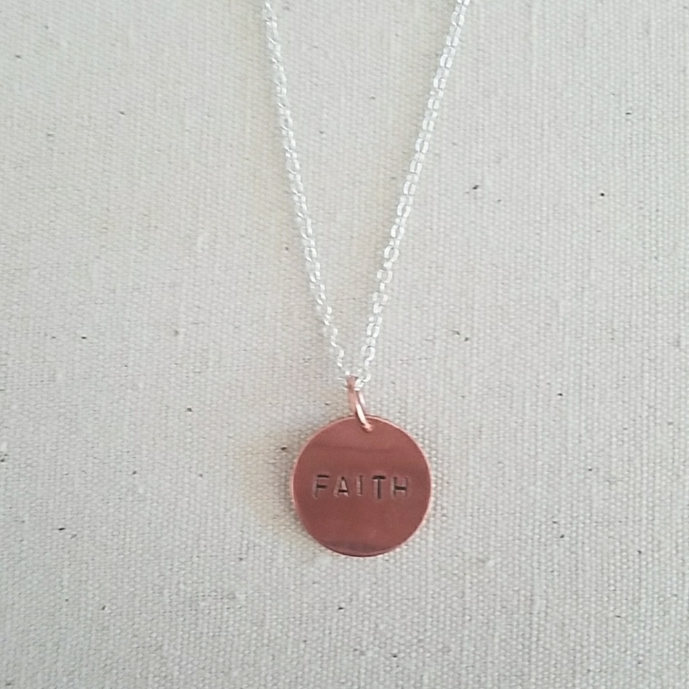 Faith necklace