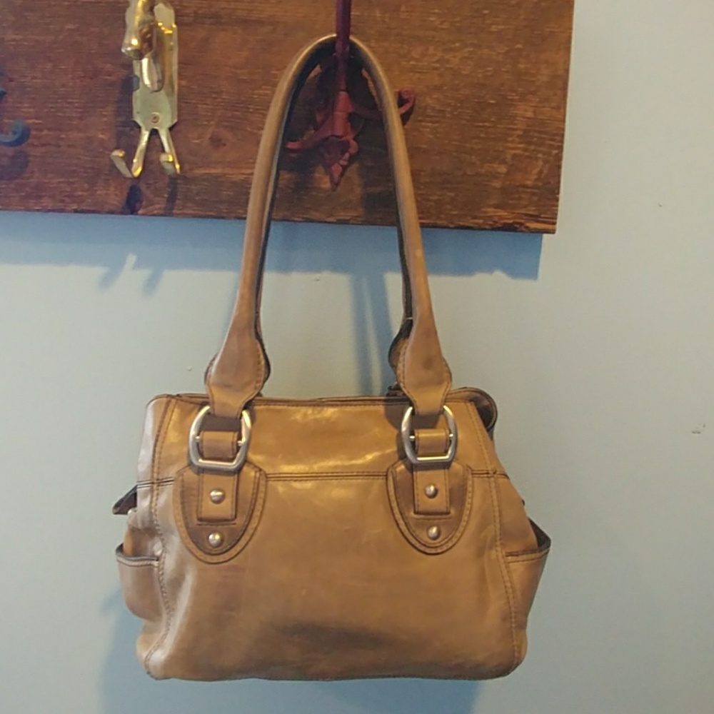 Fossil handbag, rare color! Free fossil notebook!