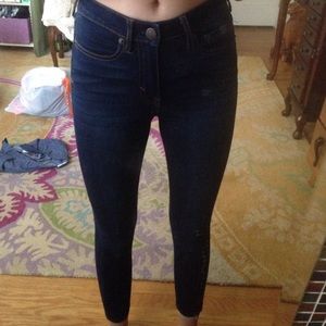 High waisted jeggings