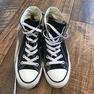 Black Converse High-Tops