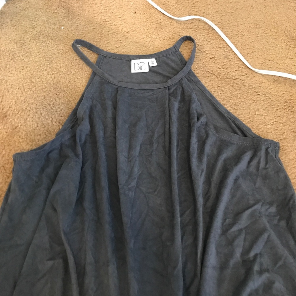 BP Blue/Grey Suede Shift Dress