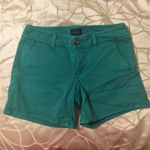 American Eagle Outfitters Green Shorts