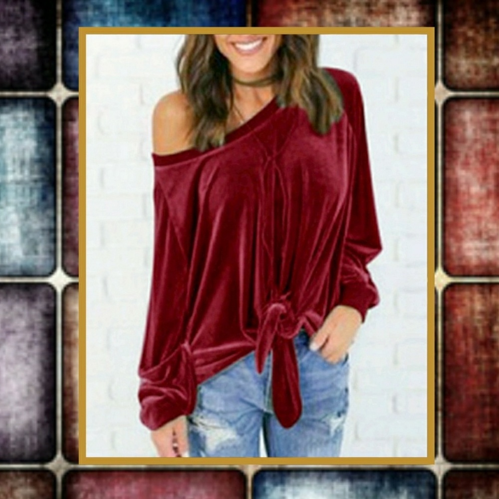 🎉HP🎉ENDLESS KNOT ONE SHOULDER TOP