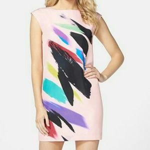 ☆48Hr Sale☆CECE Hale paint Stroke Shift Dress Sz 6