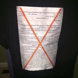 Alexander wang X adidas tee