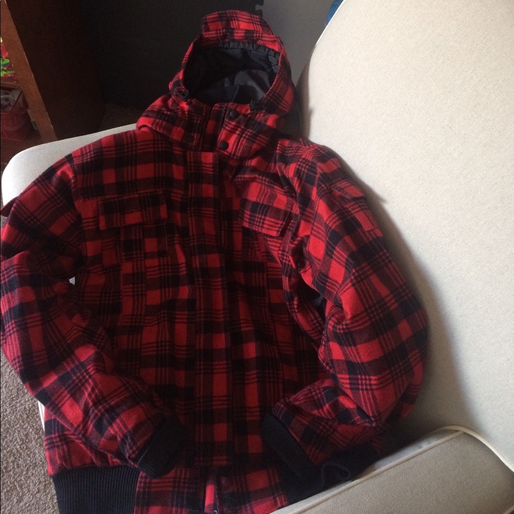 Special Blend Red Paid Snowboarding Jacket