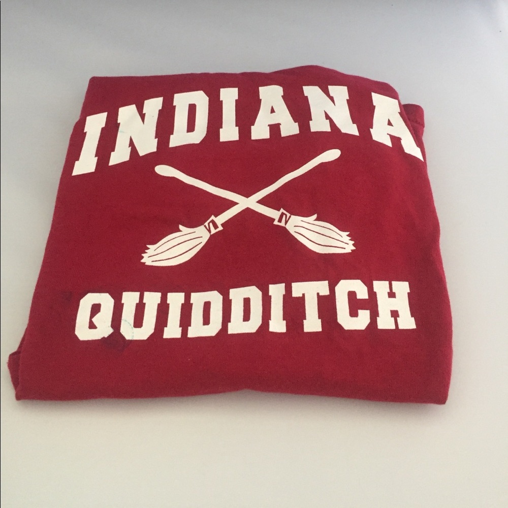 Indiana Quidditch youth large T-shirt,
