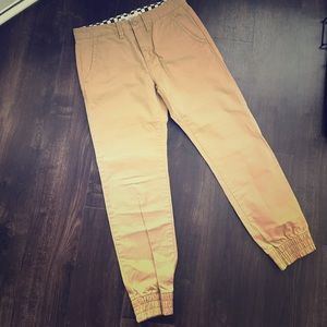 Vans Men's Khaki Joggers