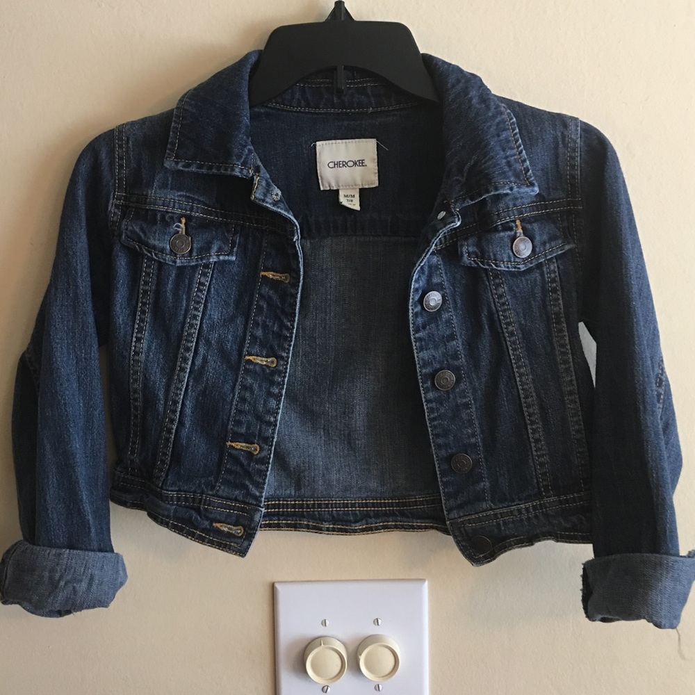 Girls blue jean  jacket